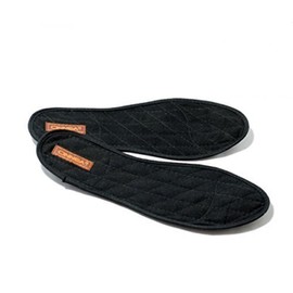 Cinnea Cinnamon In Soles 1 Pair Black/White/Brown Size 36-50 Black BLACK Size: 37 (24.5 cm)