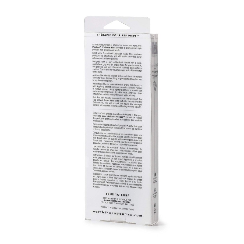 Earth Therapeutics Precisso Pedicure File