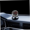 Gatuida Car Supplies Car Dashboard Decorations Car Thermometer Luminous Clock