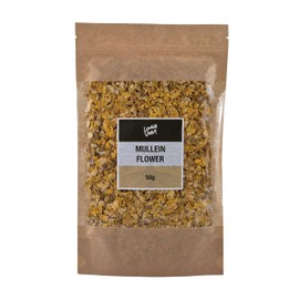 Lowhill Valley Mullein Flower Herbal Tea - Soothing and Delightful – 100% Pure Naturally Grown Mullein Flower – Verbascum Thapsus – No Additives or Preservatives – 50g