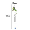 Bright Eyes Green Frog Wind Chime Hanging Decor Garden Indoor