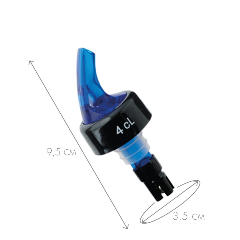 Louis Tellier DP214-B Spout, 4 cl, Blue