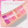KISSIO Lip Gloss Set,3 PCS Moisturizing and Pigmented Lip Glaze,Liquid