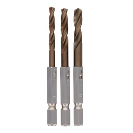 Sankyo Corporation CUSTOM KOBO CCB-352 3-Piece Short Size Cobalt HSS Steel Drill Blade Set 0.16, 0.20, 0.24 inches (4.0, 5.0, 6.0 mm)