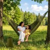 Mayan Handwoven Hammock, 2 Person, 500 lb, Cotton Nylon Rope