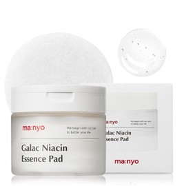 Manyo Factory Galac Niacin Essence Pad, 80 Sheets, 10.1 fl oz (300 ml), Magno, MA:NYO Wiping Pad, Lotion Pad, Tone Up, Soothing, Horny Care, Skin Care, Korean Cosmetics