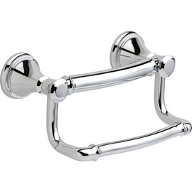 Delta Faucet 41350 Traditional Pivoting Tissue Holder / Assist Bar, Polished Chrome,4.25 x 5.38 x 6.00 inches