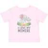 inktastic I Love My Memere Baby T-Shirt 6 Months Pink