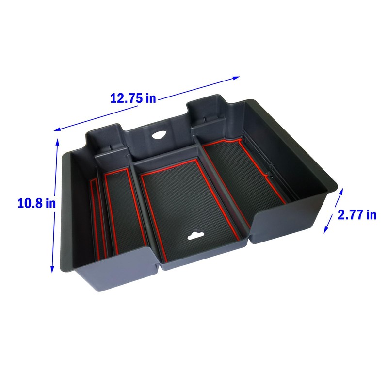 Zxiaochun Full Size Center Console Armrest Box Organizer Tray for
