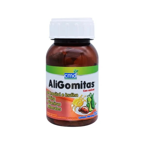 Aligomitas Multivitamínico Para Niños C/60 Gomitas Cmd Sabor Vitaminas