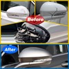 Car Door Side Rearview Mirror Cover Compatible With Ford Fusion