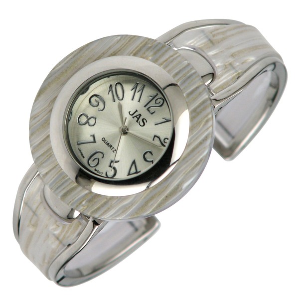 JAS Ladies Watch - WOW Round - Electric White