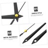 Operitacx 4Sets DIY Metal Clock Hands Replacement Kit of Durable