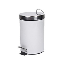 Douceur d'Intérieur Metal Bin 3 L white