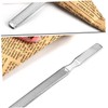 minkissy Metal Nail File Set Buffer 6pcs Stainless Steel Nail