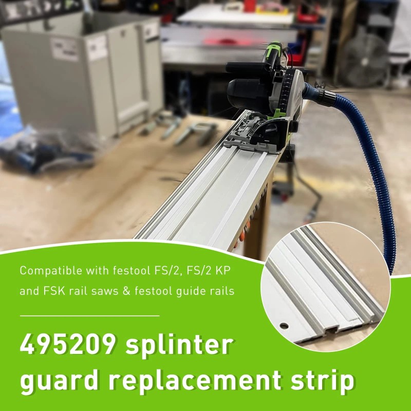 Ximoon 495209 Splinter Guard Strip for Festool Track Saw System
