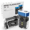 COOZAMING Rechargeable EDC Clip Keychain Flashlight, Pocket Small Mini Flashlights
