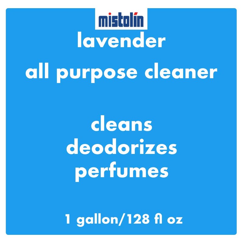 Mistolin Lavender, All Purpose Cleaner, 128 Fl Oz, 1 gallon,