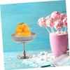 ULTECHNOVO Stainless Steel Pudding Bowl Creative Footed Dessert Bowl for