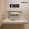 Baby Changing Station Sign, Durable ABS Plastic with Full Adhesive