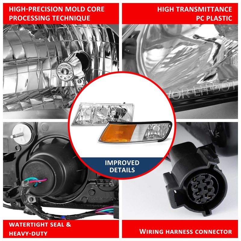 ADCARLIGHTS For 2000 2001 2002 2003 2004 2005 Mercury Sable