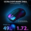 ATTACK SHARK X5 Wireless Gaming Mouse with Tri-Modes BT 5.1/2.4Ghz/USB-C,Lightweight