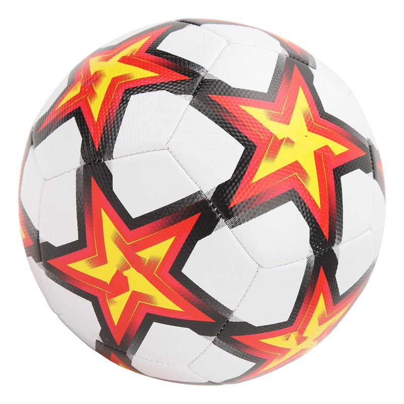 Sports Soccer Balls Size 5 PU Star Pattern Traditional Soccer