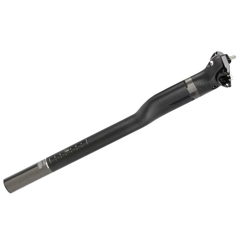 Carbon Fiber Bicycle Seatpost 27.2x400mm Folding Cycling Road Mountain Bike