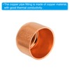PATIKIL 7/8 Inch ID Copper Pipe End Cap, 3 Pack