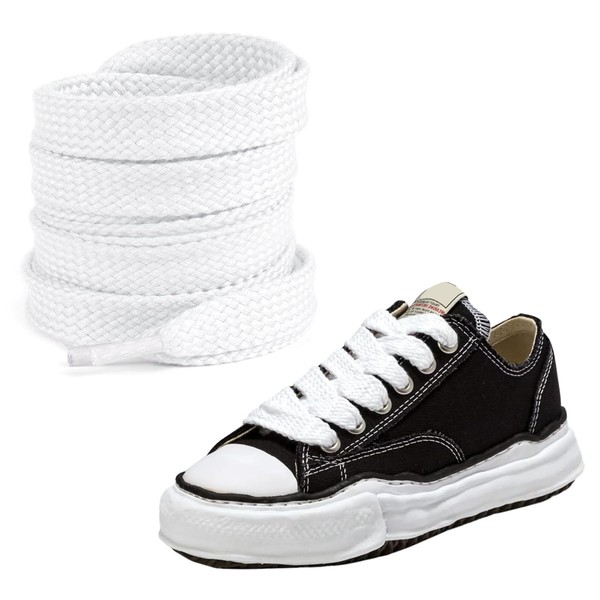NDTEZUGT 15MM Shoelaces for Mihara Sneakers, Fat Jumbo Flat Thick