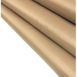 Waterproof Ripstop Woven Dyed Nylon Fabric Tear Resistant 60 Inch 150cm Wide (Bottle Green, Full Meter)