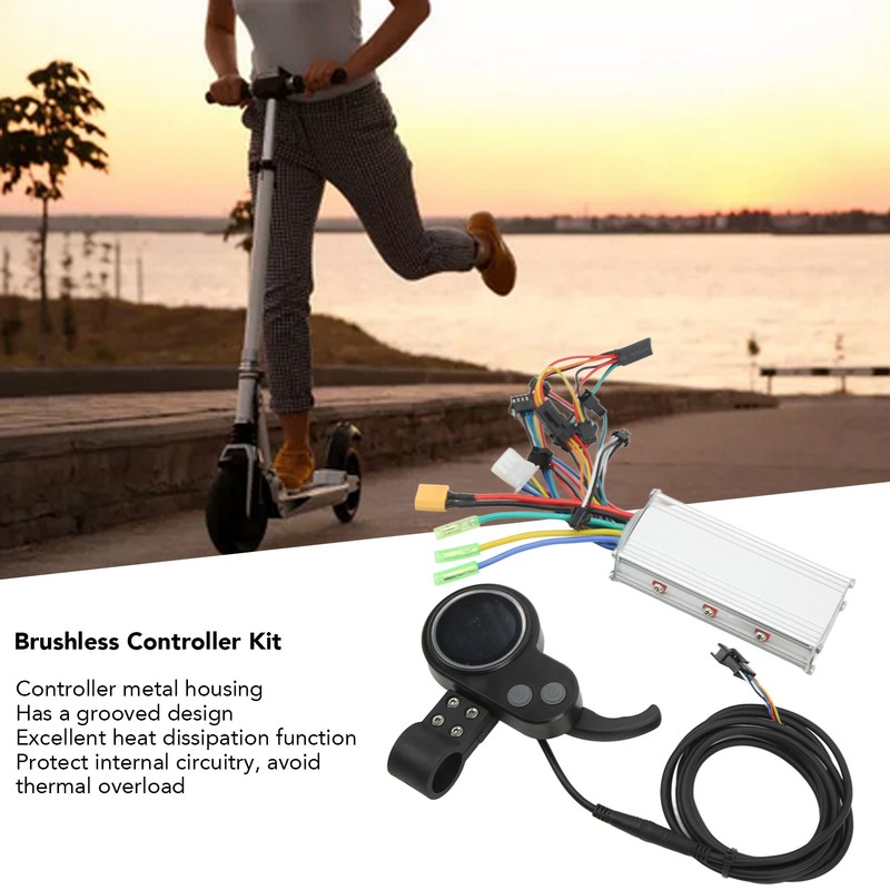 Brushless Controller Kit 48V 60V 500W Electric Motor Controller LCD