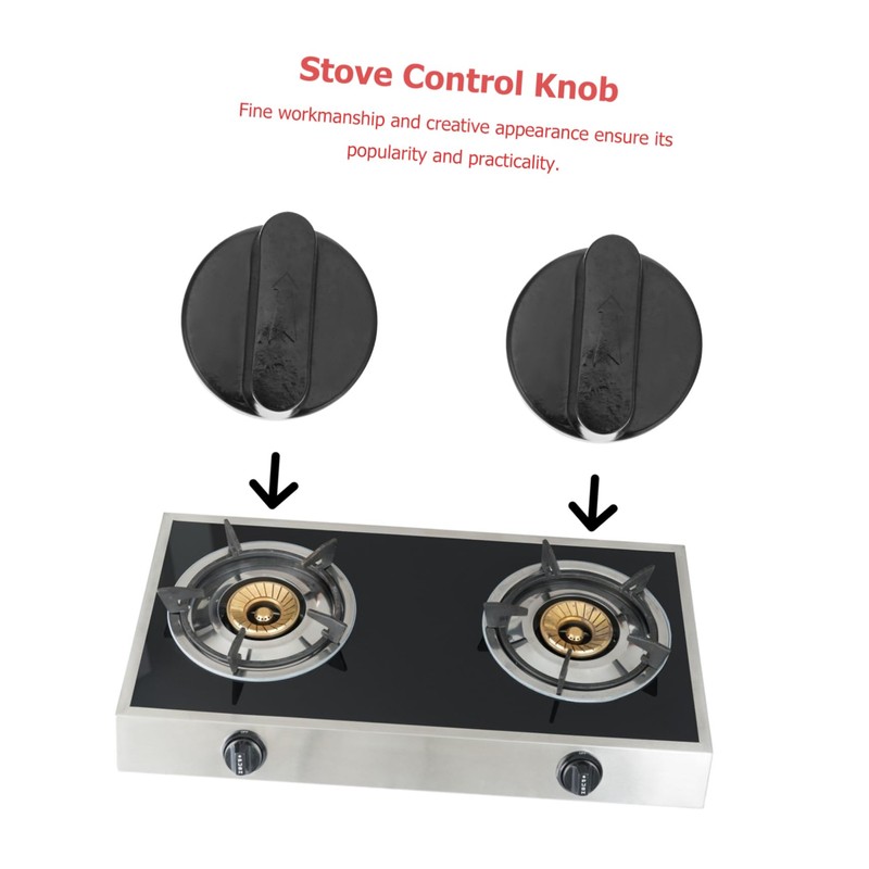 Gatuida 10pcs Gas Stove Knobs Control Knobs for Gas Cooker