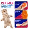 Steam Cat Brush, 6-in-1 Dog Brush Spritz Defur Comb, Steamy