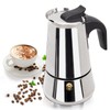 4 Cup 200ml Moka Pot Stainless Steel Espresso Coffee Maker