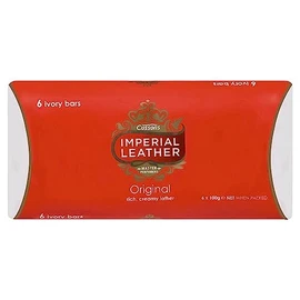 Cussons Imperial Leather Original Soap Bar, 6x100 g