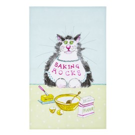 Baking Rocks Linen Tea Towel