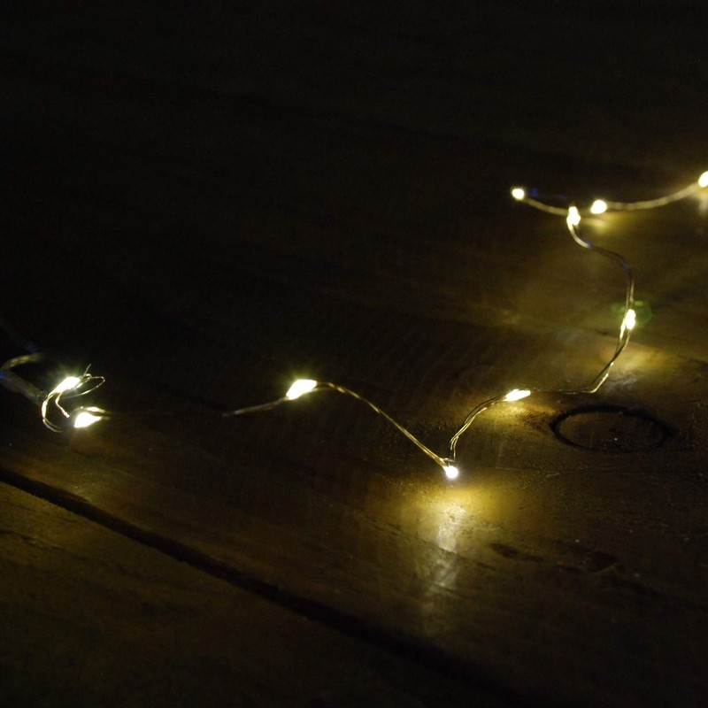 Pines and Needles LBPW200WW 200 Pin Wire Timer Lights -