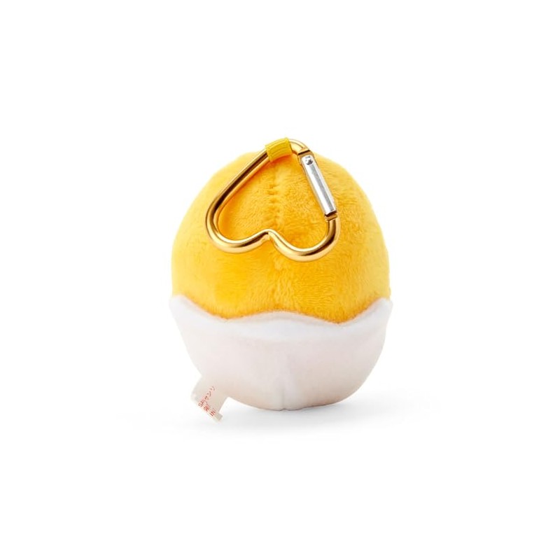 Sanrio 175188 Gudetama Mini Mascot Holder, Polyester, Steel