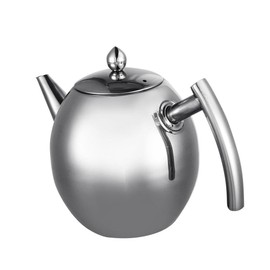 Large-Capacity Stainless Steel Coffee Teapot, Tea Teapot with Tea Filter(1.5L/1500ml)