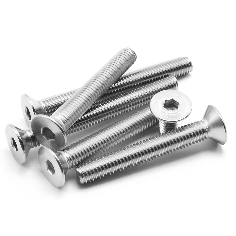M12 Screws,M12x50mm Flat Head Socket Cap Screws, M12-1.75x50mm Countersunk Head