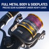 Penn Battle IV Spinning Fishing Reel, Full Metal Body and