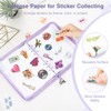 Ospelelf Sticker Organizer Binder Stickers Storage Book, Includes Transparent Pockets,