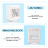(2 Packs) Downspout Leaf Filter Downspout Cleanout,Leaf Removers, Gutter Downspout
