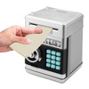Renvdsa Electronic Password Piggy Bank Cash Coin Can Auto Scroll