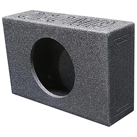 Qpower QBSHALLOW110V Single 10 Universal Vented Truck Box Finished W/bed Liner