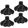 BUTIFULSIC 4 Pcs Outdoor Camping Chair Leg Caps Feet Covers