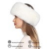 Rulala Fancy Faux Fur Headband for Women Winter Earwarmer Earmuff