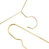 17.7" Strong Metal Wire Clothes Hangers, Coat Hanger, Standard Suit
