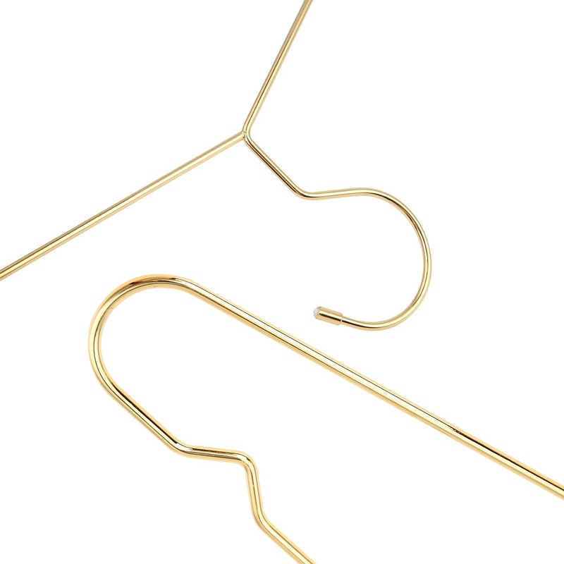 17.7" Strong Metal Wire Clothes Hangers, Coat Hanger, Standard Suit